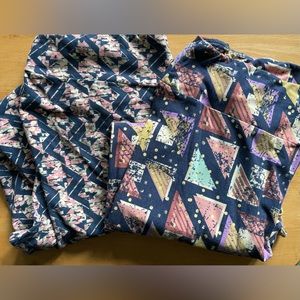 (2) pairs, tall and curvy, LuLaRoe leggings